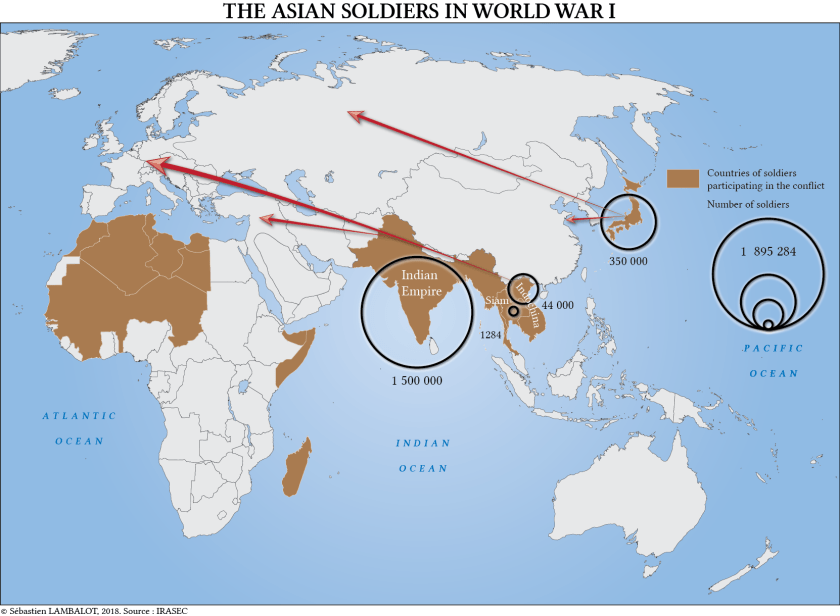 Carte 1ere guerre mondiale - Soldats - Chula